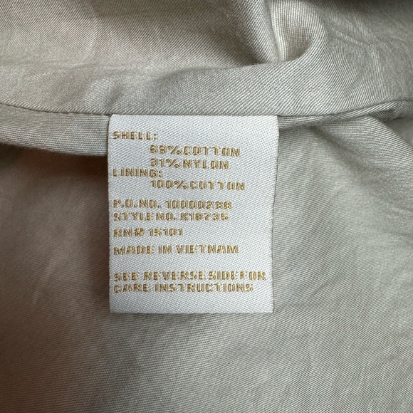 Kate Spade Leopard Belted Trench Coat With Pockets Size Small - Picture 7 of 8